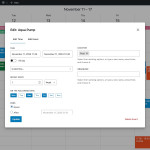 WordPress Events Calendar - Edit Event