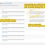 wordpress hotel booking sync calendars