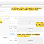 wordpress hotel booking edit rate