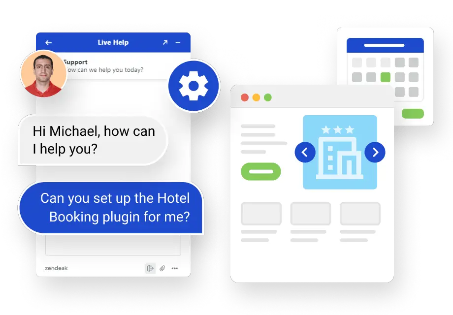 Stress-Free Hotel Booking Plugin Setup by Our Team