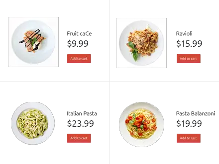 sell more with motopress restaurant menu